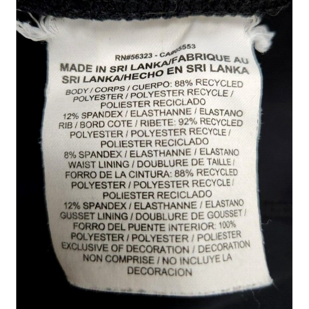 Nike Power Tight Fit Leggings Women's Small (Fits 25x22)  Black Capri Just Do It - Picture 5 of 10